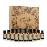 10 Bottle Floral Master Collection – 100% Pure 10ml Botanical Set for Diffusion, Spa & Artisanal Crafting
