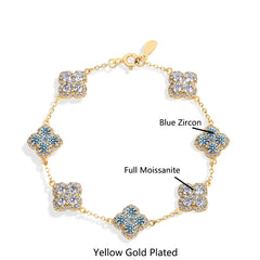 Full Moissanite Luxury Bracelet by Snagg A Bracelet