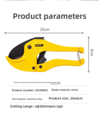 PVC pipe cutter pliers with double-edged blade – image 6