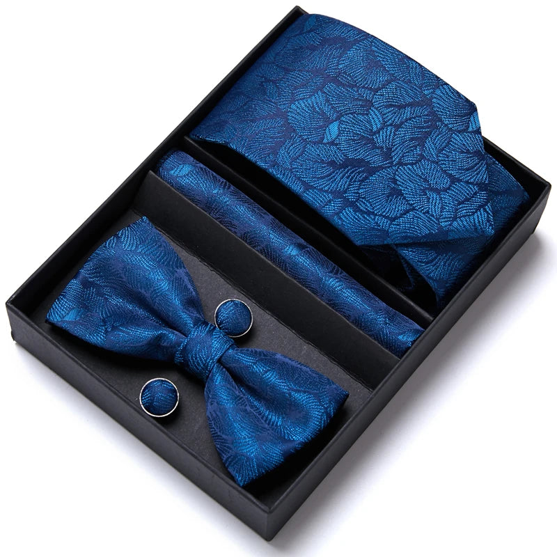 Men’s Luxury Tie & Bow Set - Others In Fashion