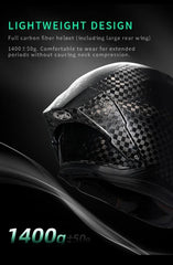 Carbon Fiber Pattern Full Face Motorcycle Helmet by Snagg A Motorcycle Helmet