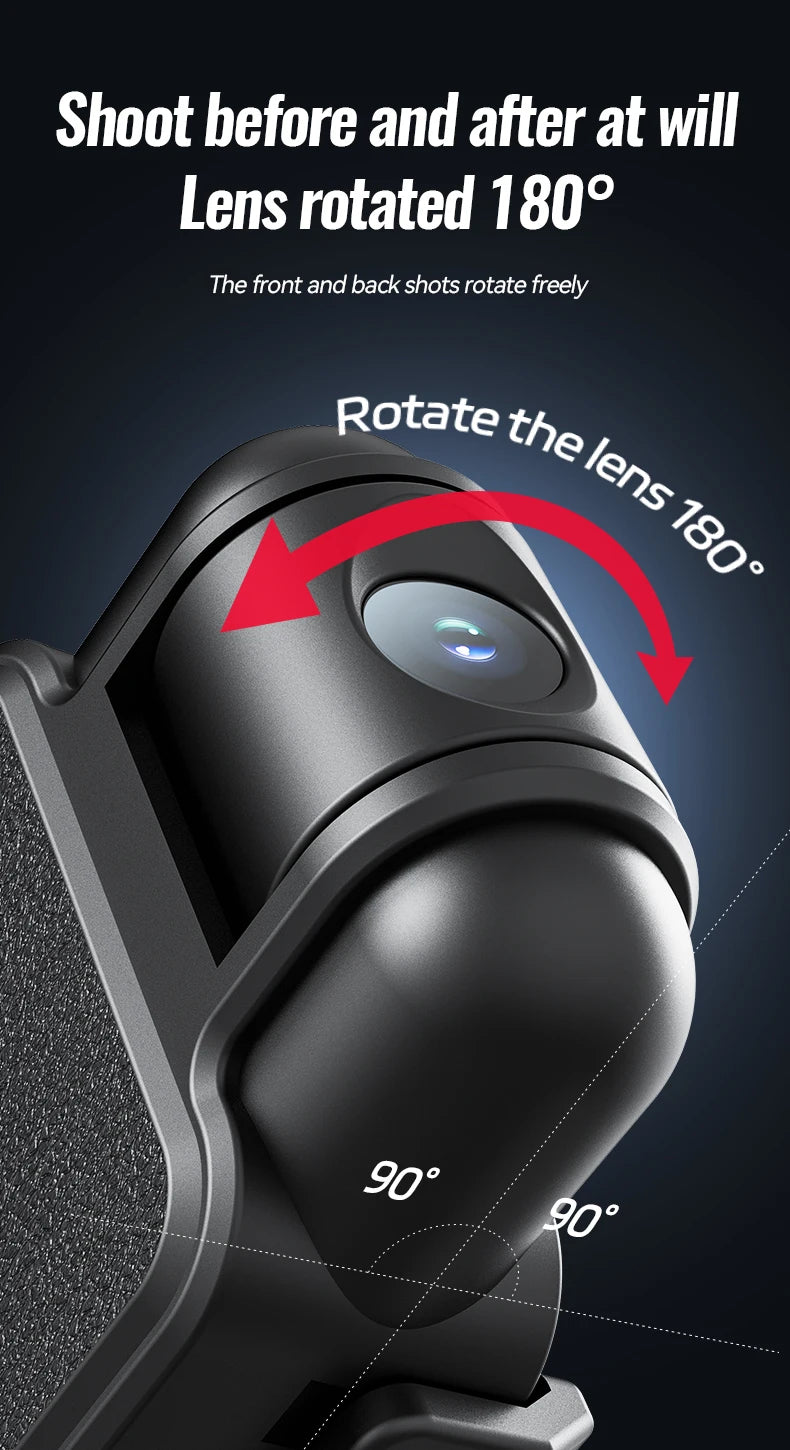 4K HD Mini Action Camera – Waterproof Helmet Cam with Clip Mount by Snagg A Portable Camera