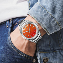 Automatic Mechanical Watch – Gemstone Series | NH35 Movement | AR-Coated Sapphire Crystal | 100M Water Resistant