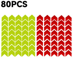 80-10PCS Safety Reflective Stickers Strip by Snagg A Reflective Stickers