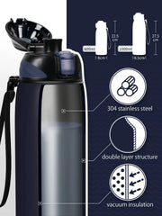 1L Stainless Steel High Performance Vacuum Flask | All Day Thermal Retention