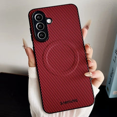 Carbon Fiber Grain Magsafe Case Samsung A / S24 Ultra Series by Snagg A Phone Case