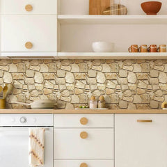 3D Faux Stone Tile Stickers - SnaggIt