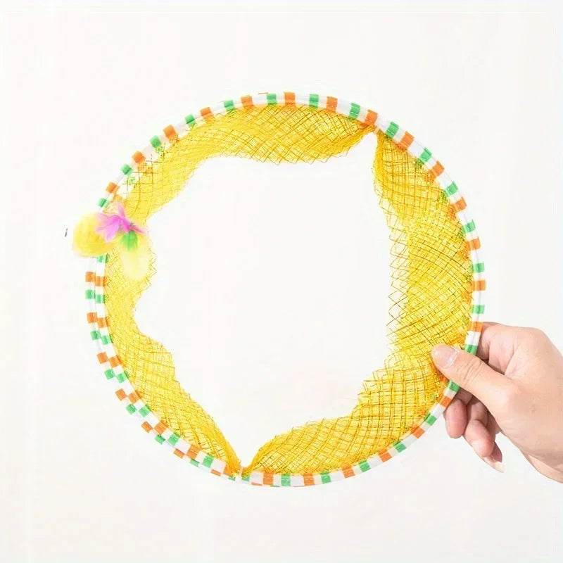 Cat Tunnel Spring Toy - SnaggIt