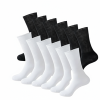 Men’s Diabetic Support Socks, Moisture Wicking, Non Binding Comfort (6 Pair )