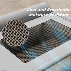 Portable Cooling Cat Bed with Slope Headrest by Snagg A Pet Bed