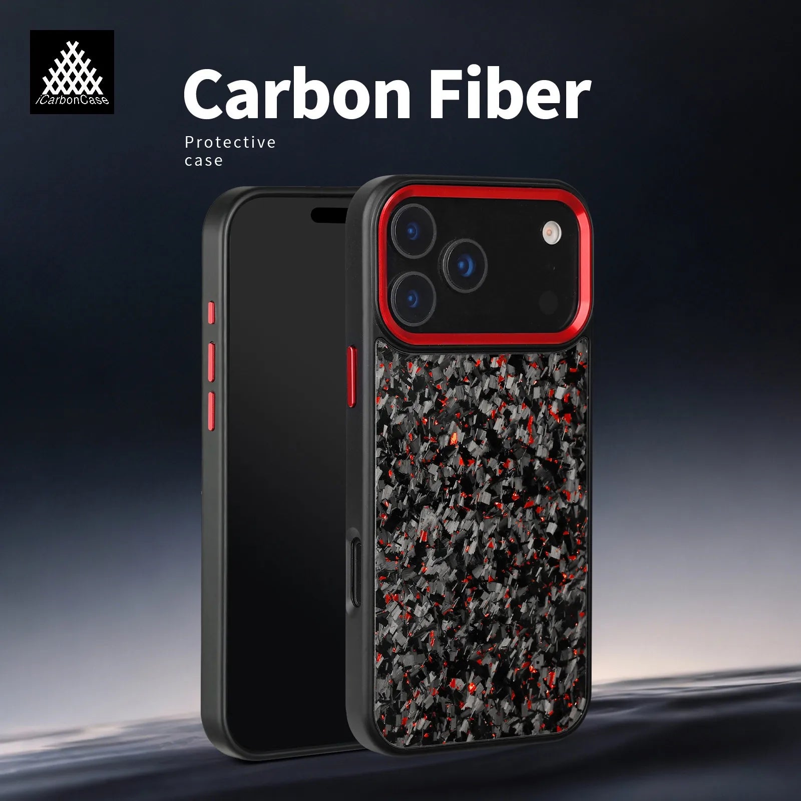 Forged Carbon Fiber Case for iPhone 17 Pro Series by Snagg A Phone Case