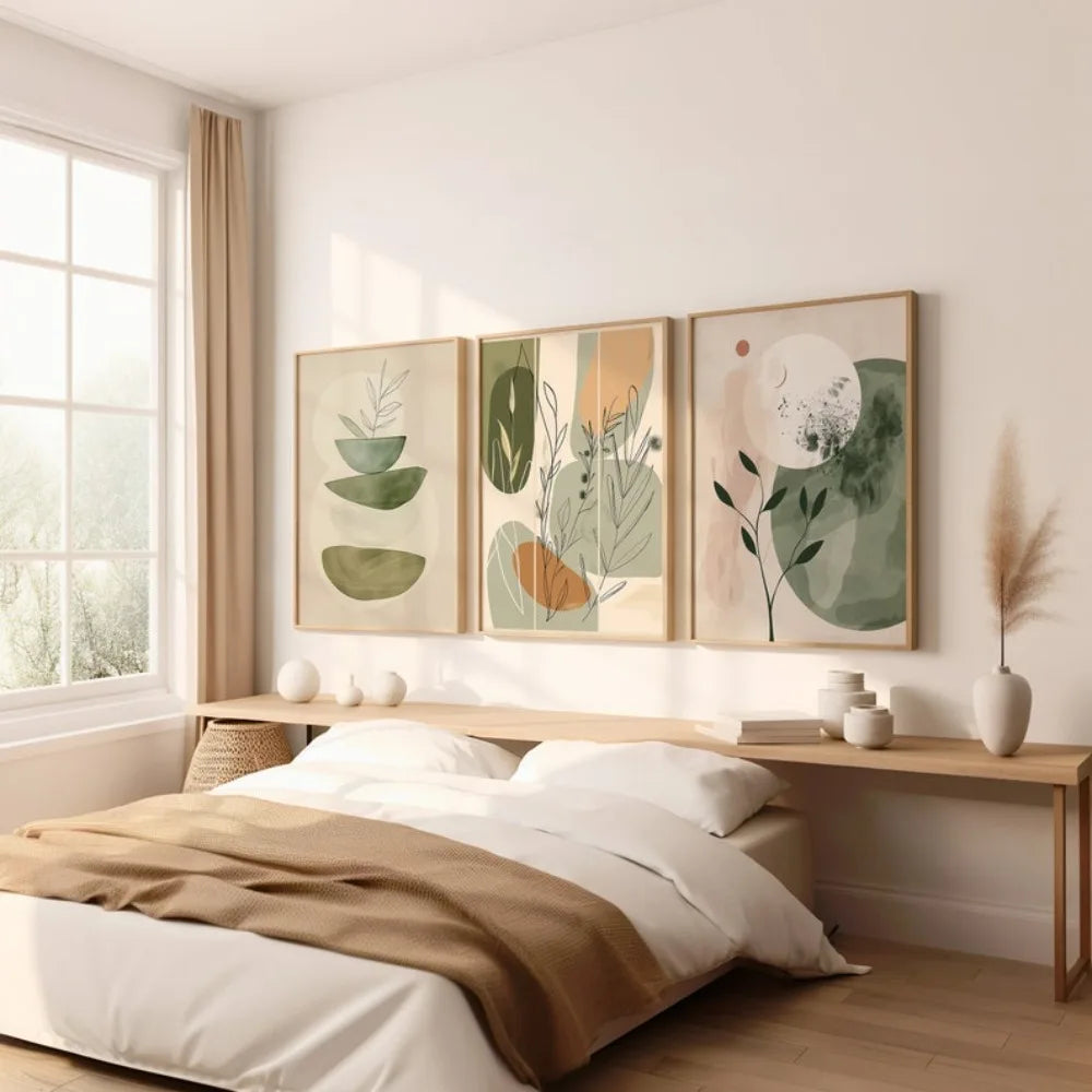 Botanical Art Set of 3 by Snagg A Print