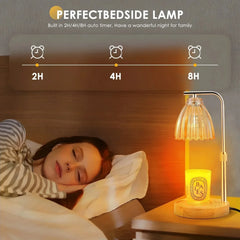 Adjustable Fragrance Warmer with Timer & Ambient Lighting by Snagg A Table Lamp