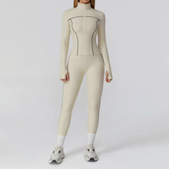 Women's 2/3-Piece Yoga Clothes Set | High Waist Leggings Running Bra Workout Tracksuit Gym Outfits