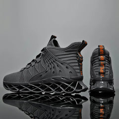 Men’s Casual Sneakers – Breathable Flyknit Trainers by Snagg A Shoes