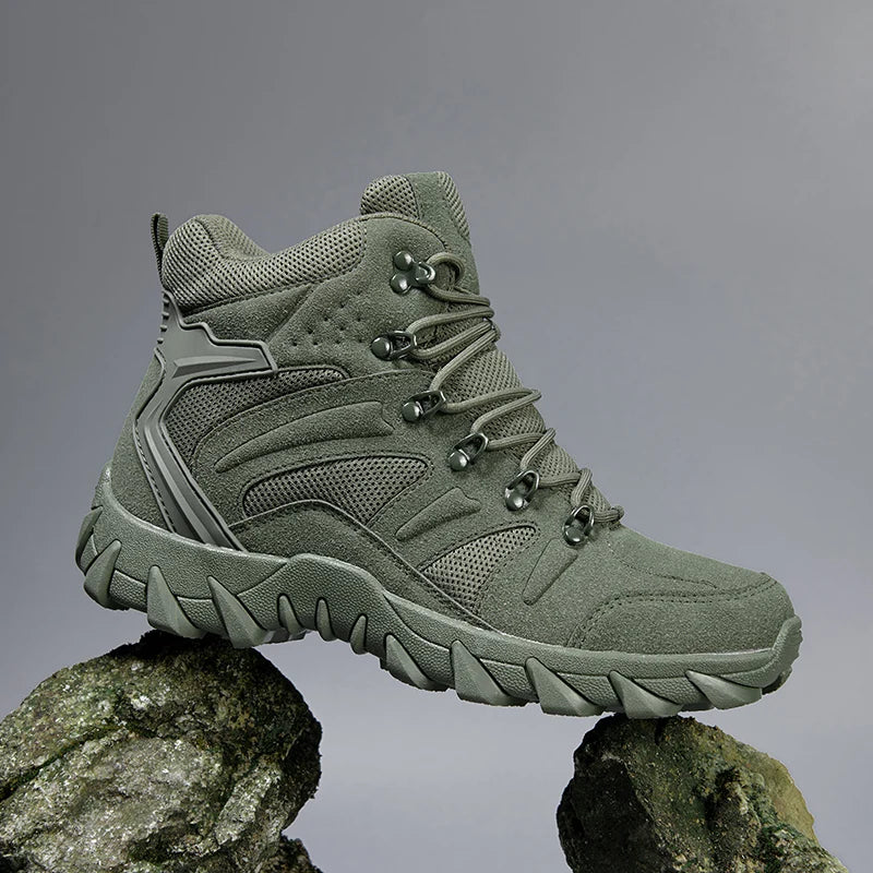 Men's tactical-style leather ankle boot – image 8