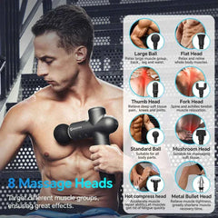 Smart Hit Fascia Massage Gun - 7.4V