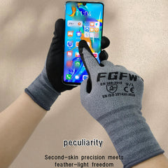 Nitrile Coated Work Gloves for Gardening/Workshop by Snagg A Gloves