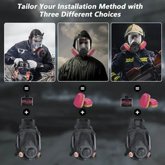 Filter Full Face Respirator Mask by Snagg A Face Mask