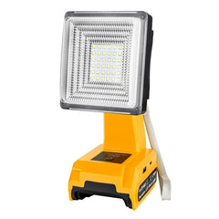 Cordless LED Work Light Compatible With Dewalt Batteries