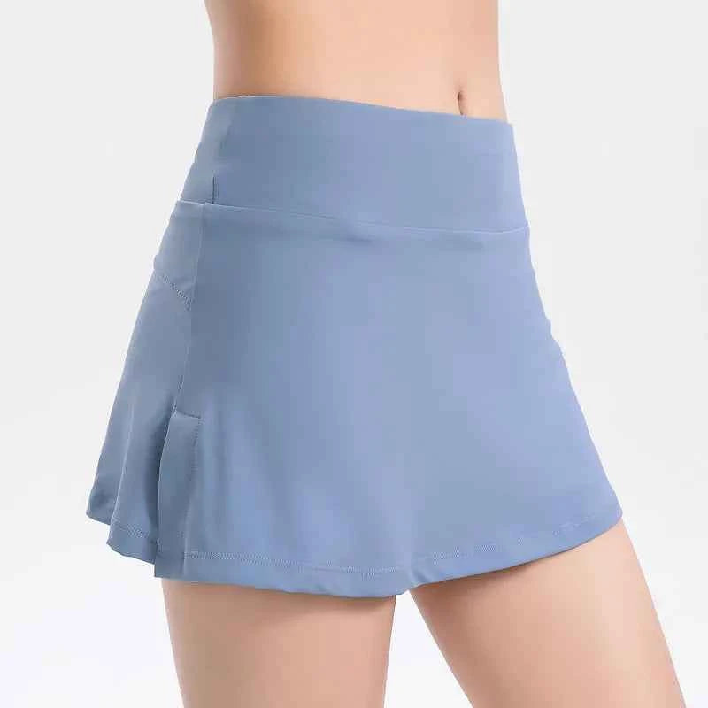 Women's Anti-Light Sports Mini Skirt | Slim Yoga Shorts Gym Exercise Running Tennis Fitness Skirt