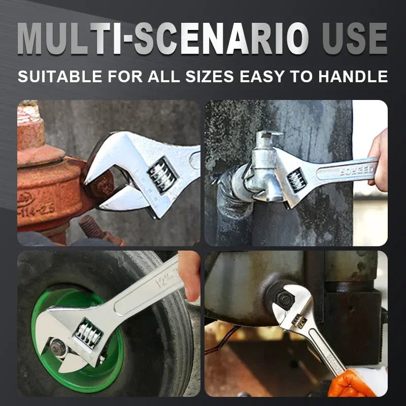 Heavy Duty Adjustable Wrench by Snagg A Wrench Set