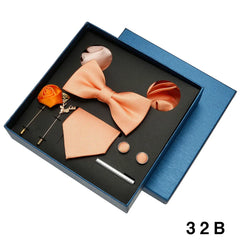 Luxury Silk Tie Set for Men - 32B - Others In Fashion
