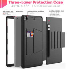 Flip Smart Tablet Case Stand Shockproof For iPad 5th To 11th by Snagg An iPad Case