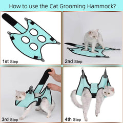 Cat Holder Grooming Hammock Restraint Bag - SnaggIt