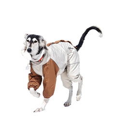 Winter Snow Guard 4 Legged Plush Dog Jacket