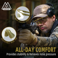 Tactical Anti Fog Safety Glasses by Snagg A Safety Glasses
