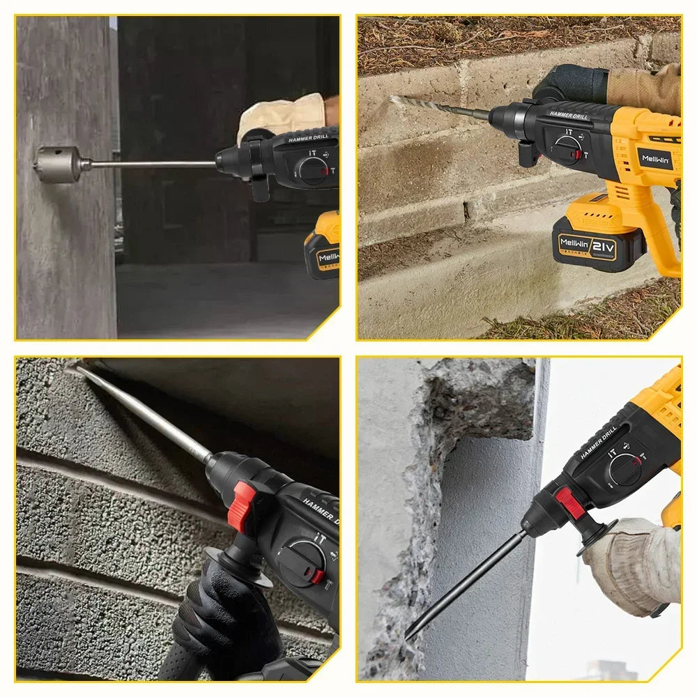 1680W Brushless Rotary Hammer Drill by Snagg A Rotary Hammer Drill