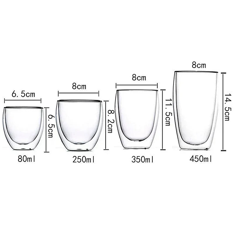 450ml Double Wall Heat-Resistant Cup by Snagg A Cup