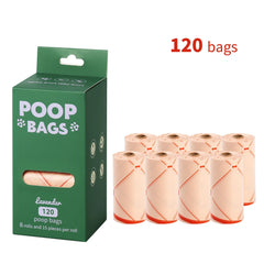 Portable Degradable Waste Bags | Thickened Deodorizing Pet Cleanup Solution