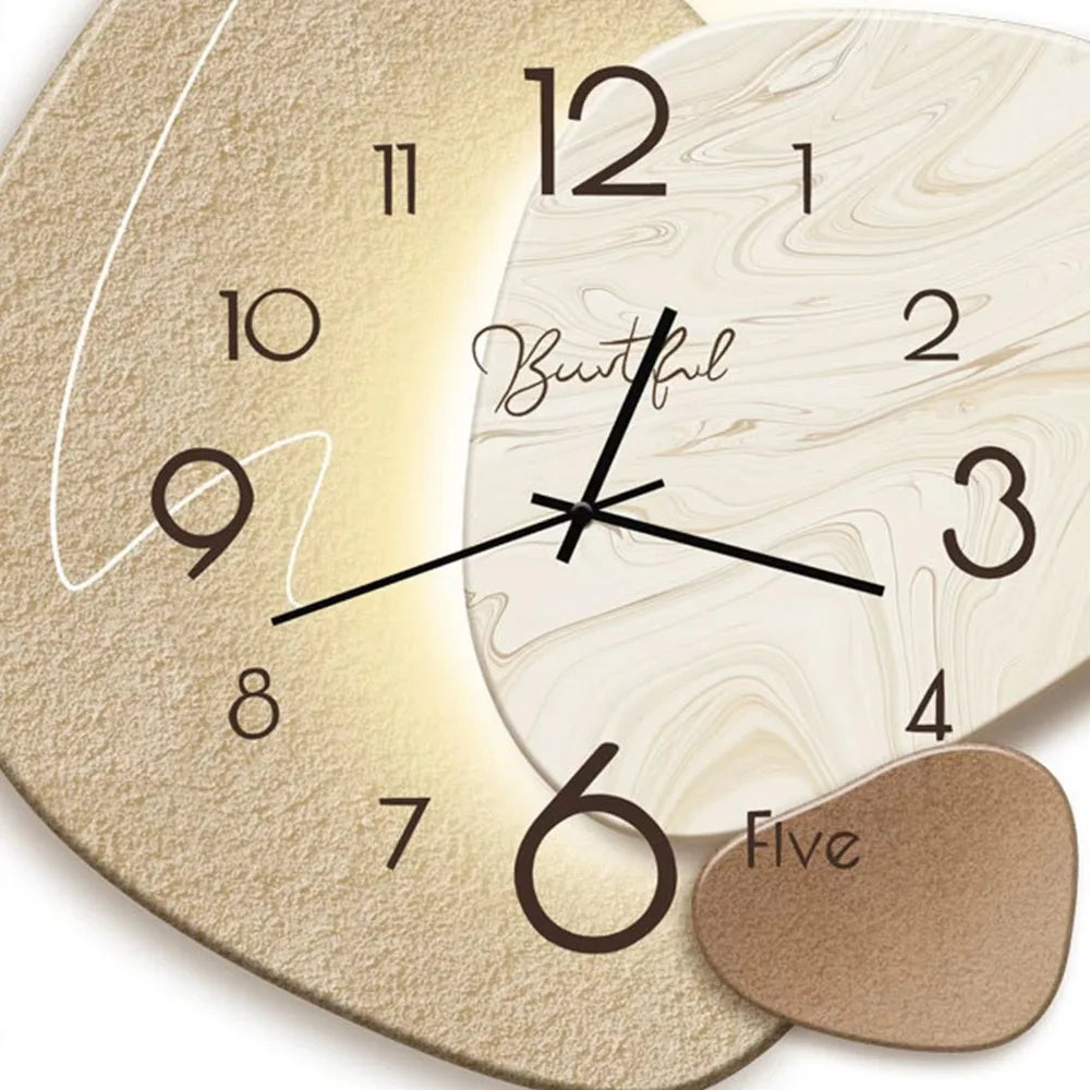 Modern Nordic Digital Wall Clock by Snagg A Clock