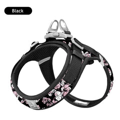 Floral Print Air-Mesh Harness for Dogs & Cats by Snagg A Harness