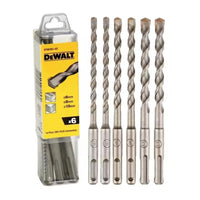 DEWALT SDS Plus 6 Piece Drill Bit Set — 6/8/10mm