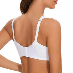 Plus Size Floral Lace Minimizer Bra | Underwire Full Coverage Unpadded Lifting