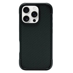 Luxury Lattice Woven MagSafe Hard Shockproof Case – iPhone 16 Series