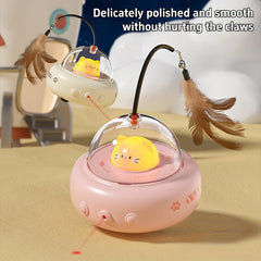 UFO Smart Teaser Cat Toy by Snagg A Toy