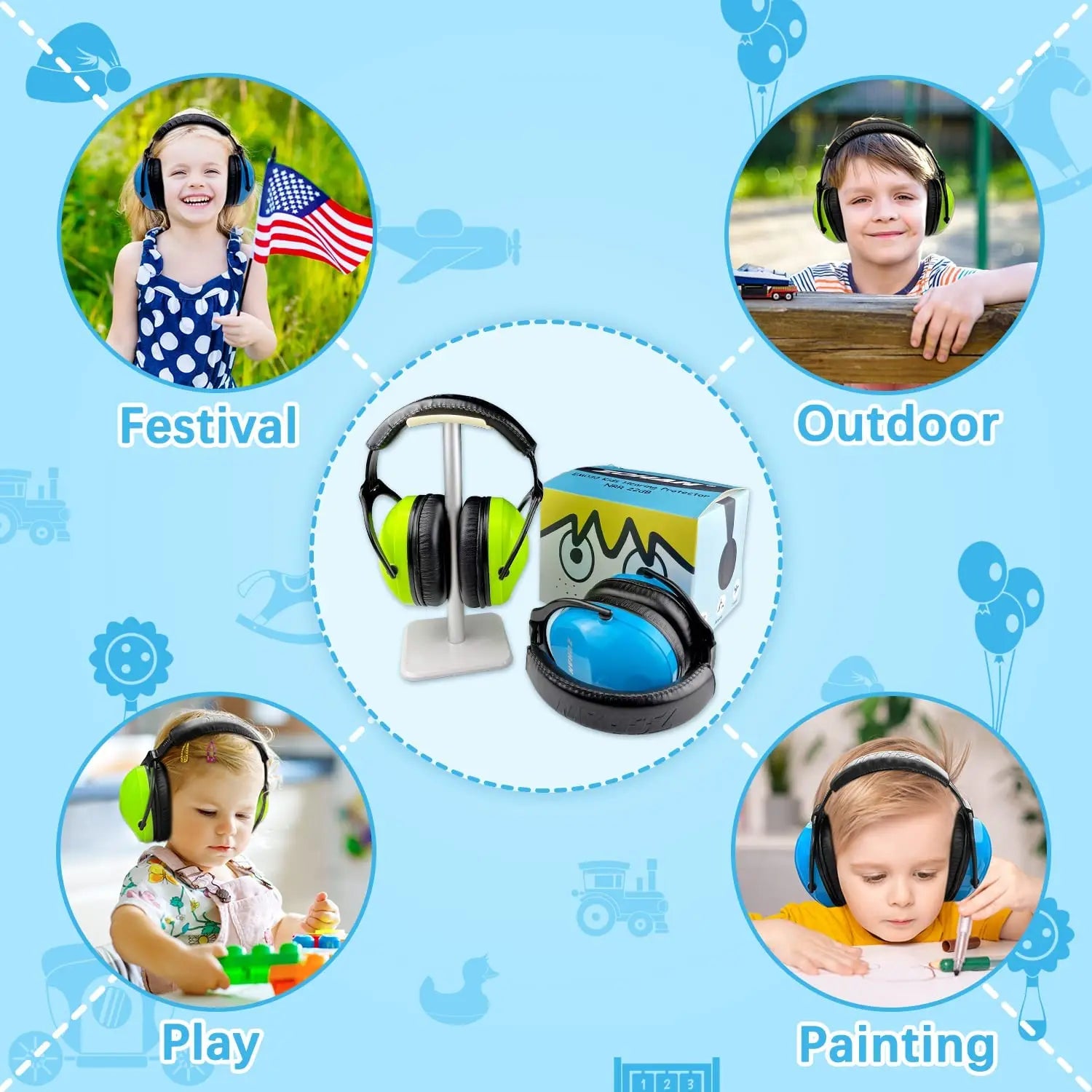 Kids lightweight earmuffs – image 6