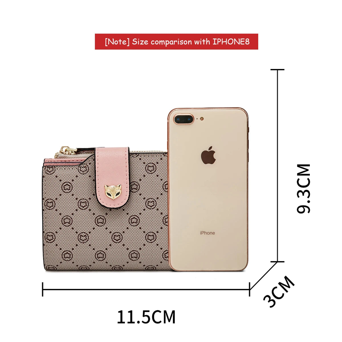 Women Signature Short Wallet by Snagg It Wallet