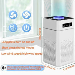 Portable USB Air Purifier | HEPA Filtration & Integrated Aromatherapy