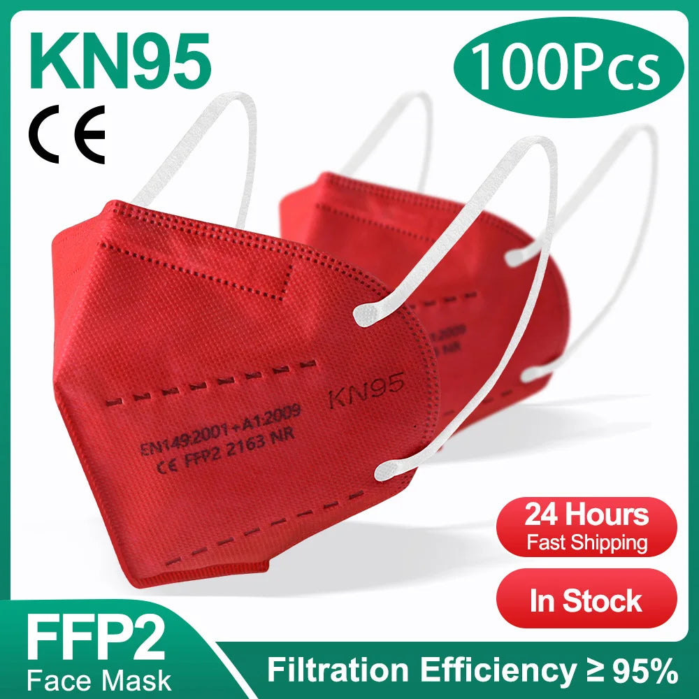 10–100 Pack FFP2 / KN95 Face Masks by Snagg A Face Mask