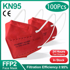 10–100 Pack FFP2 / KN95 Face Masks by Snagg A Face Mask