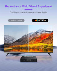 4K@240Hz / 8K HDMI 2.1 Splitter 1-in-2-out – Distributor Box for Two Screens, PC, Projector & PS5