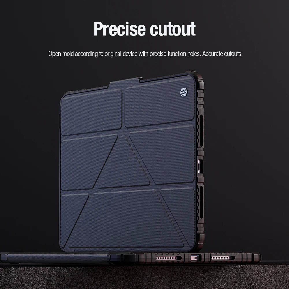 2025 Multi-angle Folding Lens Protection for iPad Pro 11/12.9/13 Series by Snagg An iPad Case