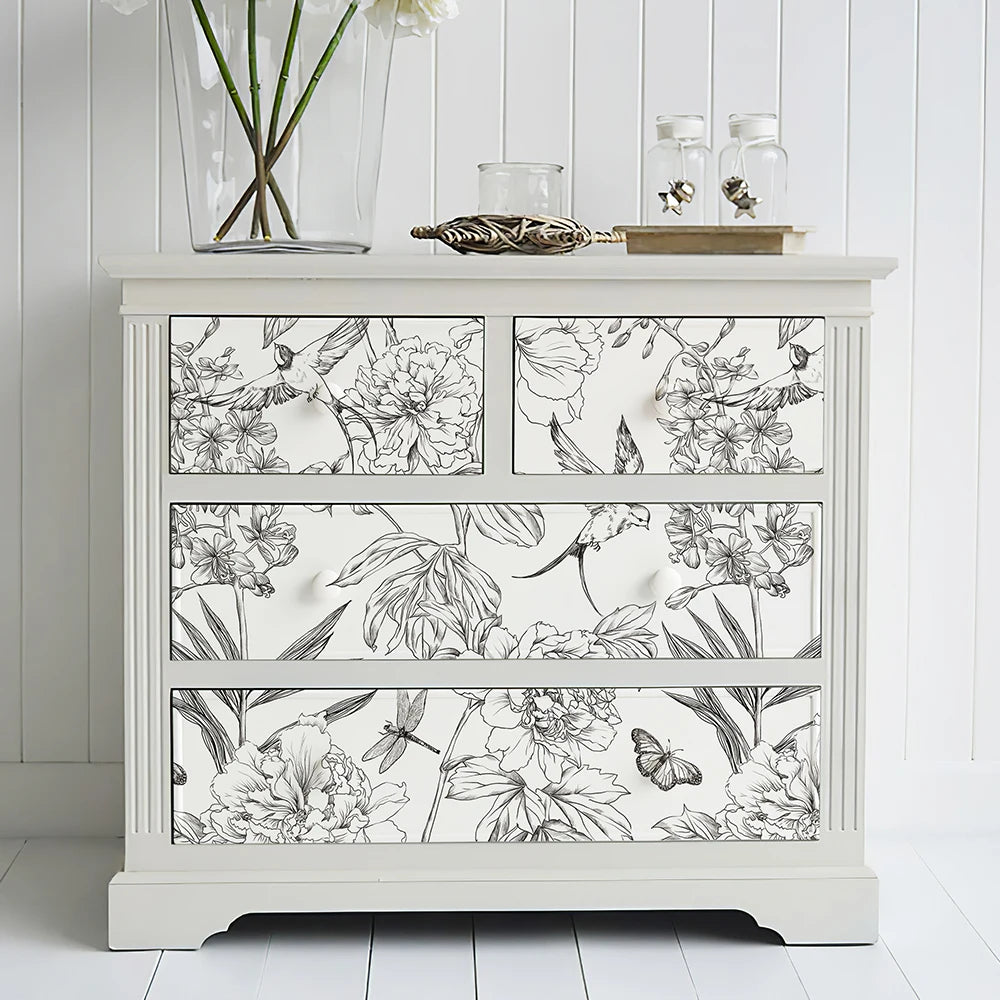 Floral Modern Waterproof Wallpaper by Snagg A Wallpaper