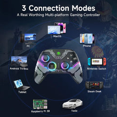 X15 Wireless Gaming Controller | Dual Hall Effect & 30-Hour Ultra-Long Battery