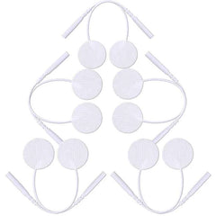 25mm Self Adhesive TENS Electrode Pads – Muscle Stimulator Gel Stickers (50/100 Pack)